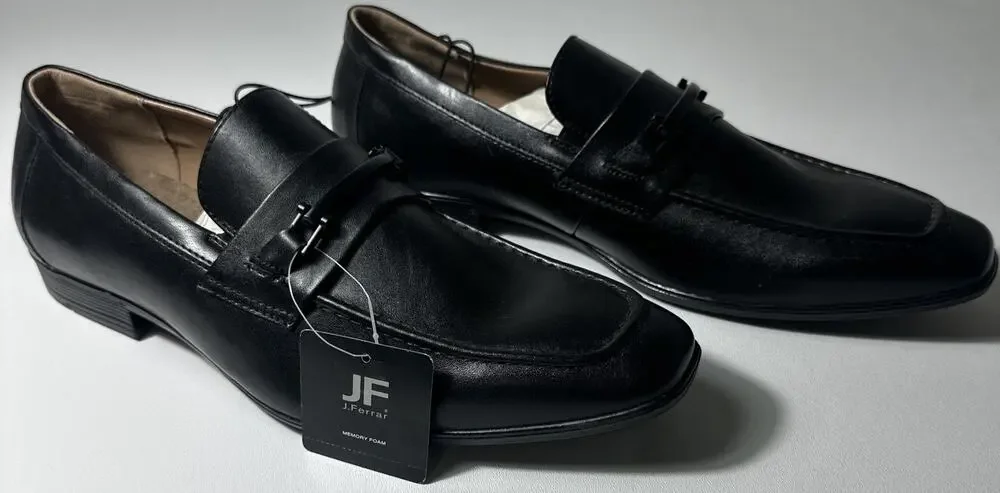 JF J. Ferrar Shadow Men's Dress Shoes Loafers Size 10.5M Slip On. NWT
